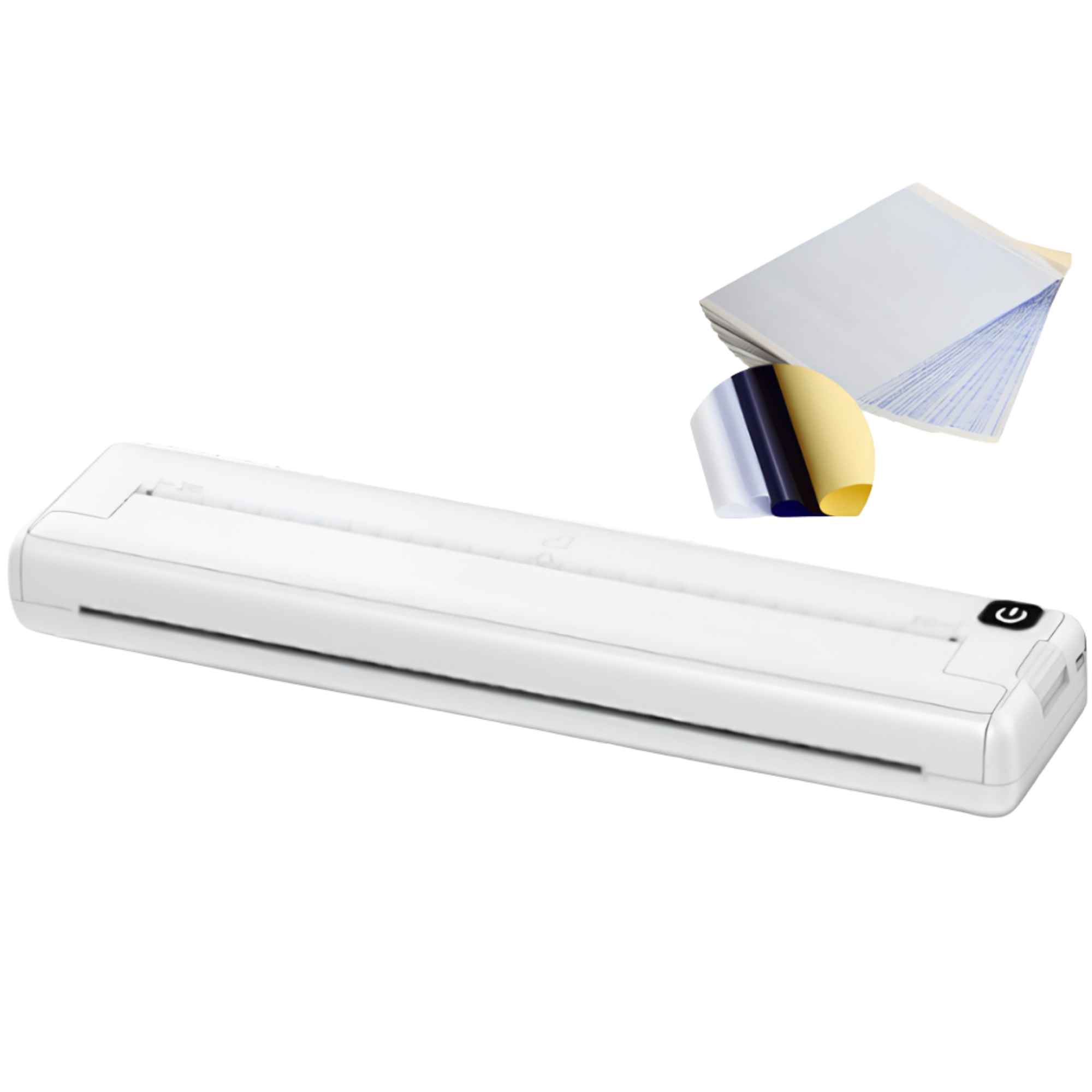 MINI IMPRESSORA + 50 FOLHAS DECALQUE